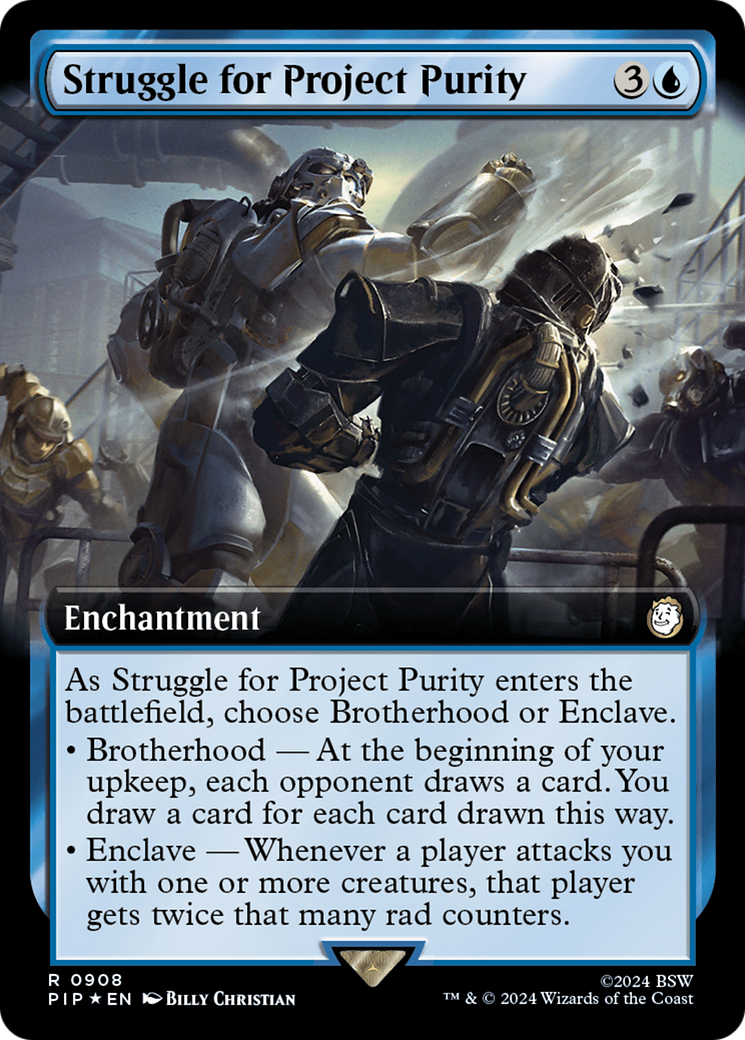 Struggle for Project Purity (Extended Art) (Surge Foil) [Fallout] | Anubis Games and Hobby