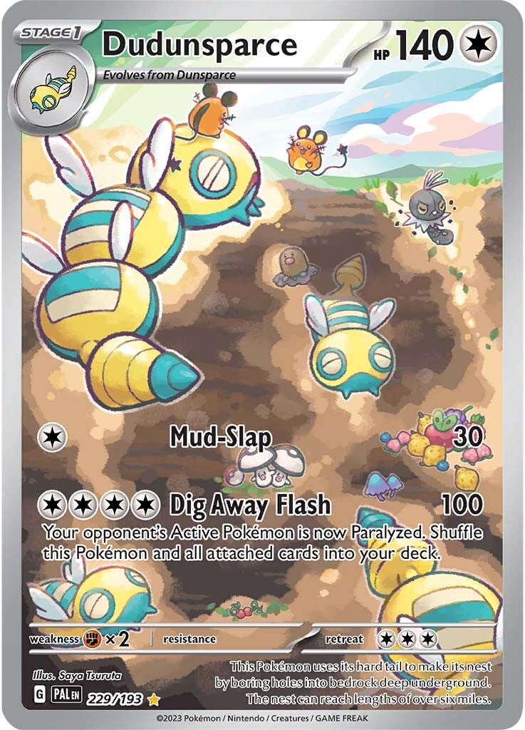 Dudunsparce (229/193) [Scarlet & Violet: Paldea Evolved] | Anubis Games and Hobby