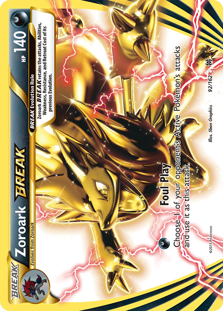 Zoroark BREAK (92/162) [XY: BREAKthrough] | Anubis Games and Hobby