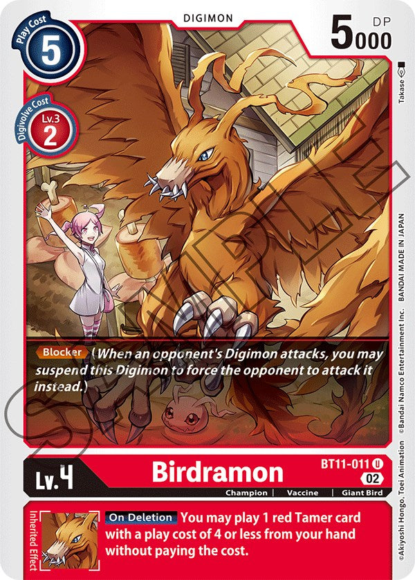 Birdramon [BT11-011] [Dimensional Phase] | Anubis Games and Hobby