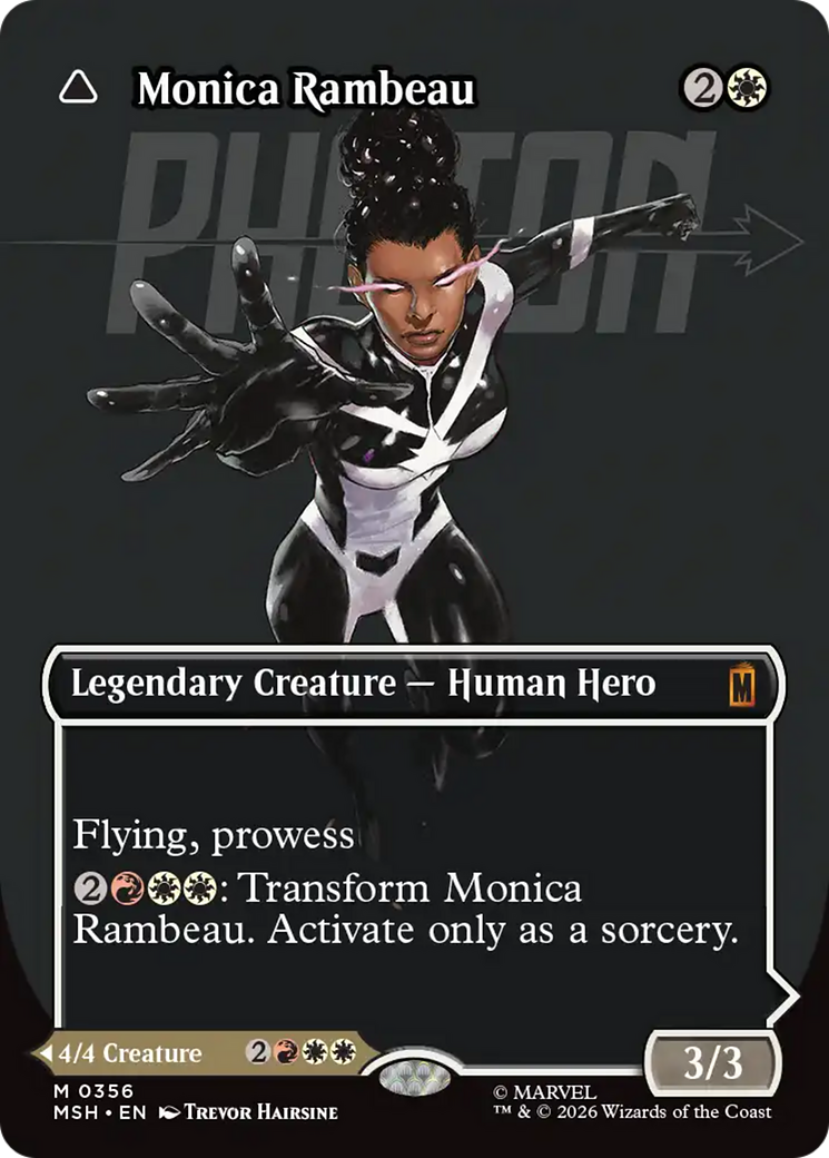Monica Rambeau (Borderless) (0356) [Marvel Super Heroes] | Anubis Games and Hobby