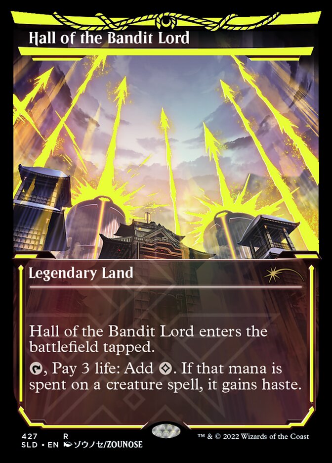 Hall of the Bandit Lord (Neon Ink Yellow) [Secret Lair Drop Series] | Anubis Games and Hobby