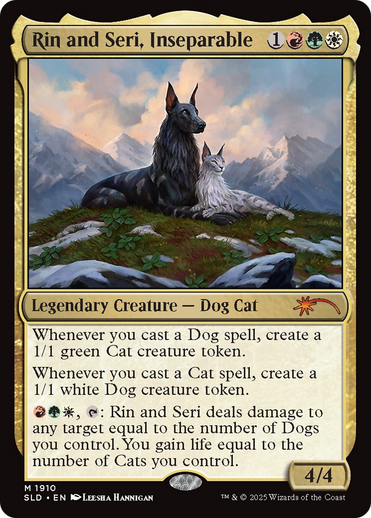 Rin and Seri, Inseparable (1910) [Secret Lair Drop Series] | Anubis Games and Hobby