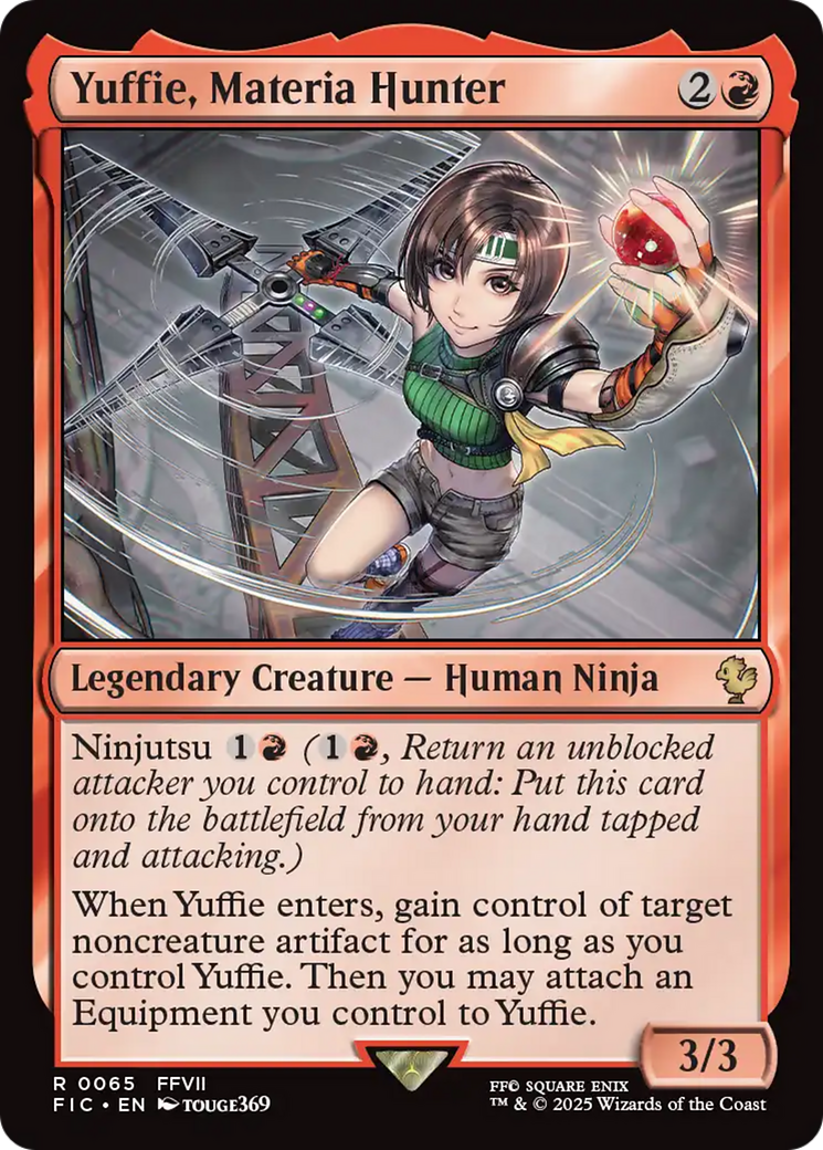 Yuffie, Materia Hunter [FINAL FANTASY Commander] | Anubis Games and Hobby