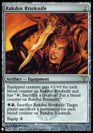 Rakdos Riteknife [The List] | Anubis Games and Hobby