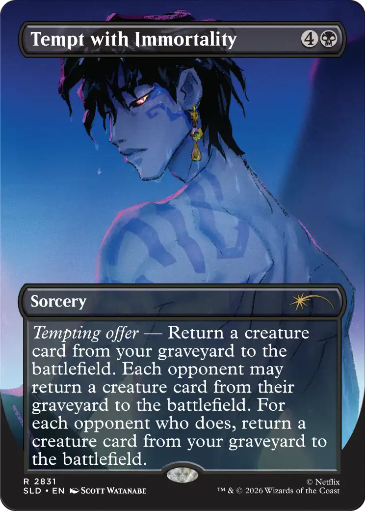 Tempt with Immortality [Secret Lair Drop Series] | Anubis Games and Hobby