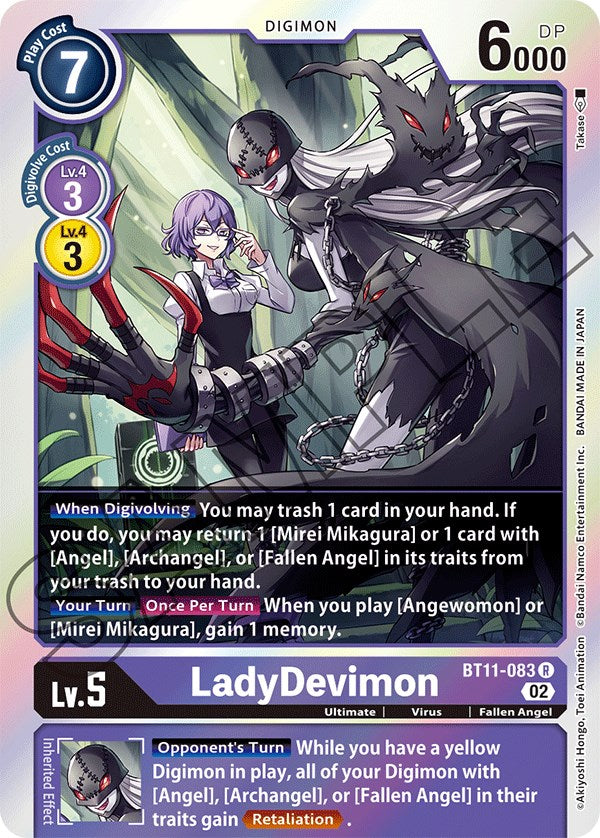 LadyDevimon [BT11-083] [Dimensional Phase] | Anubis Games and Hobby