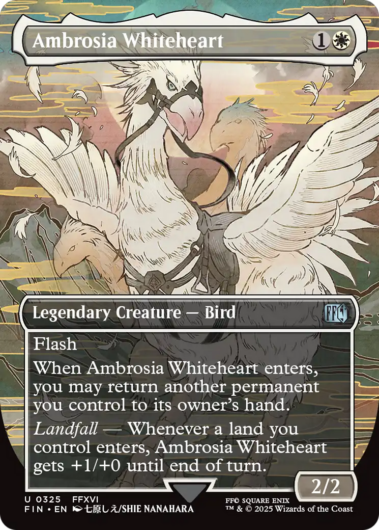 Ambrosia Whiteheart (Borderless) [FINAL FANTASY] | Anubis Games and Hobby