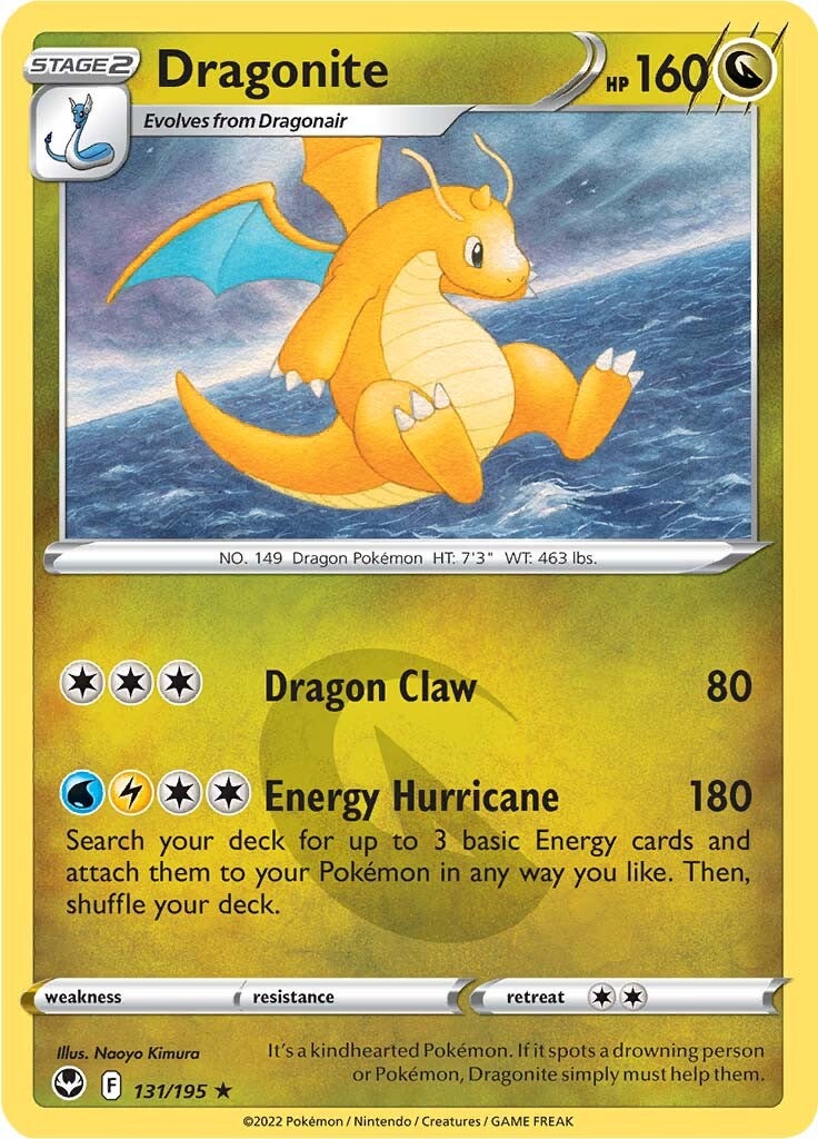 Dragonite (131/195) [Sword & Shield: Silver Tempest] | Anubis Games and Hobby