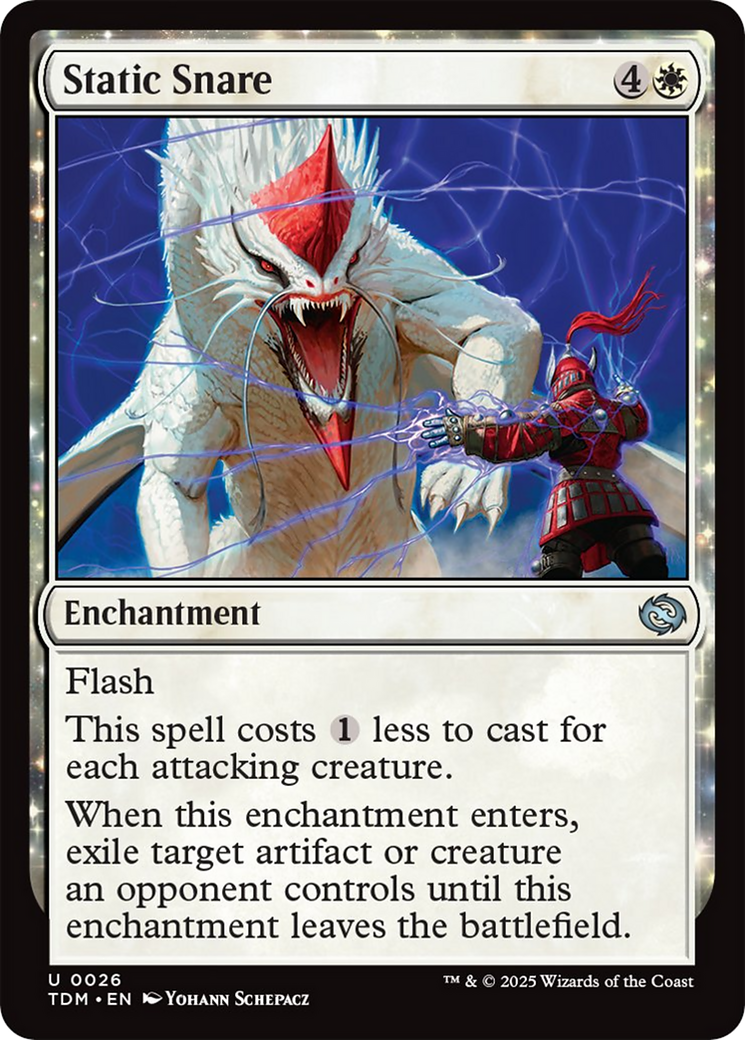 Static Snare [Tarkir: Dragonstorm] | Anubis Games and Hobby