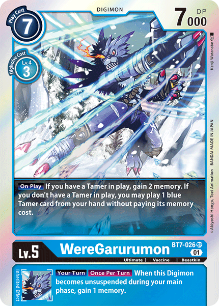 WereGarurumon [BT7-026] [Next Adventure] | Anubis Games and Hobby