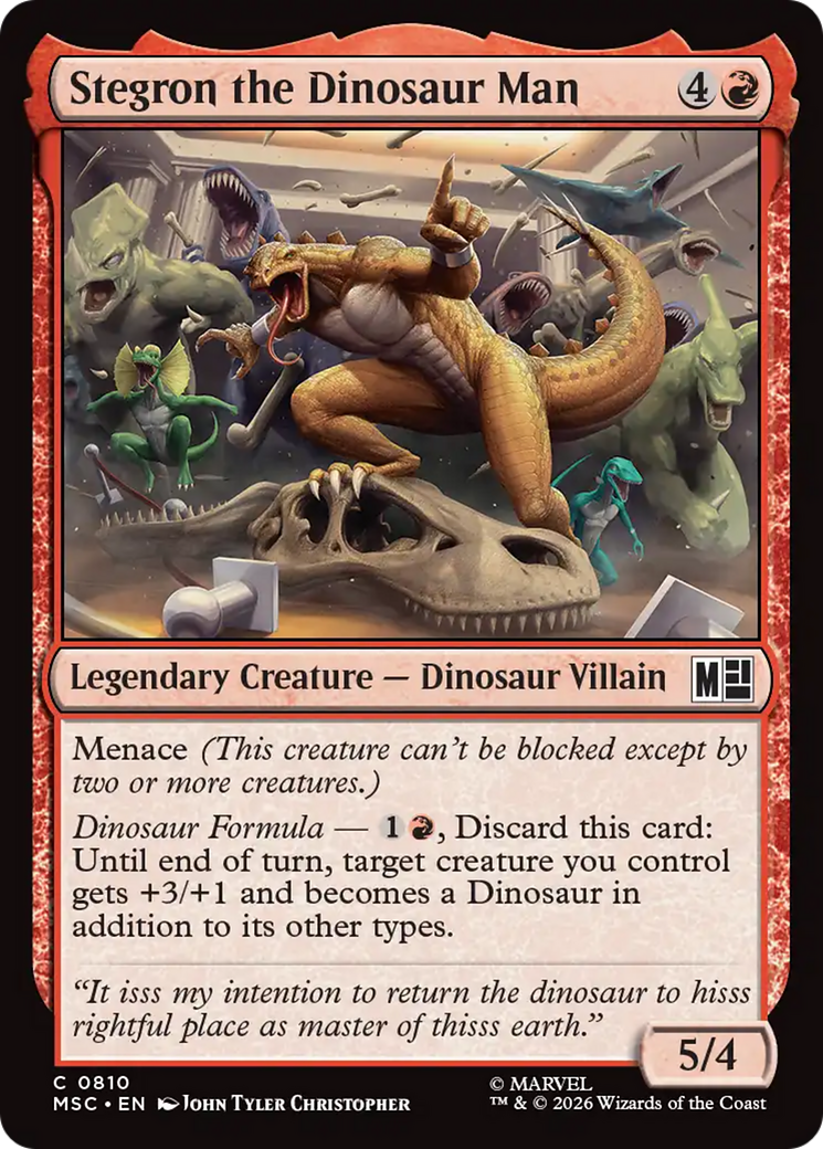 Stegron the Dinosaur Man [Marvel Super Heroes Commander] | Anubis Games and Hobby