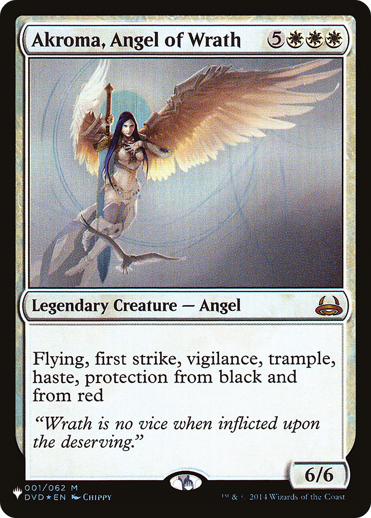 Akroma, Angel of Wrath [The List Reprints] | Anubis Games and Hobby