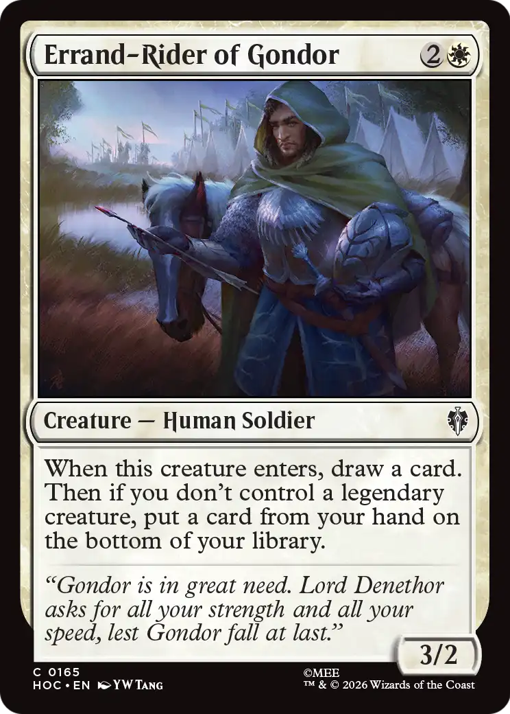 Errand-Rider of Gondor [The Hobbit: Eternal-Legal] | Anubis Games and Hobby