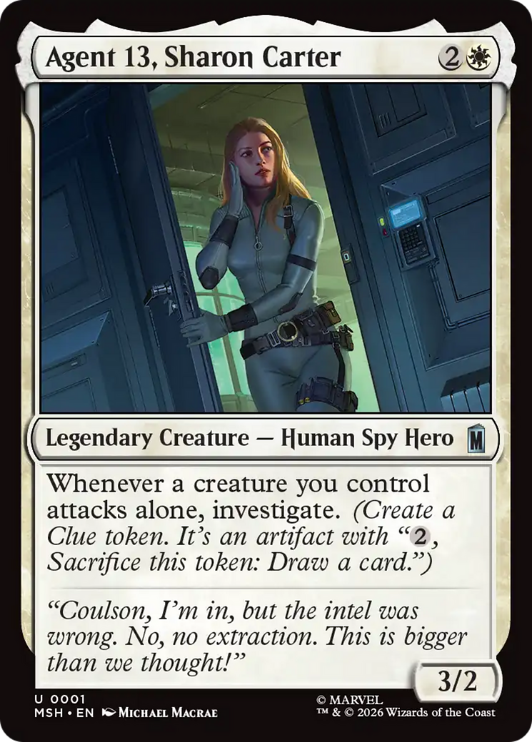 Agent 13, Sharon Carter [Marvel Super Heroes] | Anubis Games and Hobby