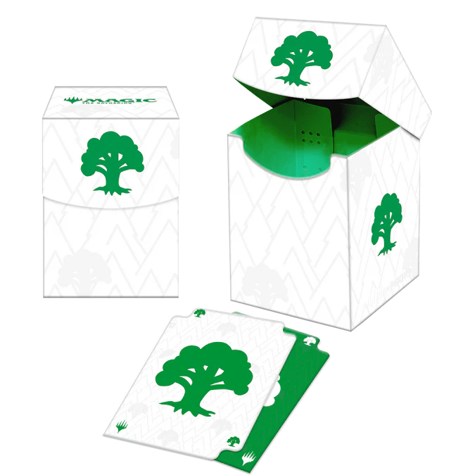 Mana 8 Deck Case 100+ Forest | Anubis Games and Hobby