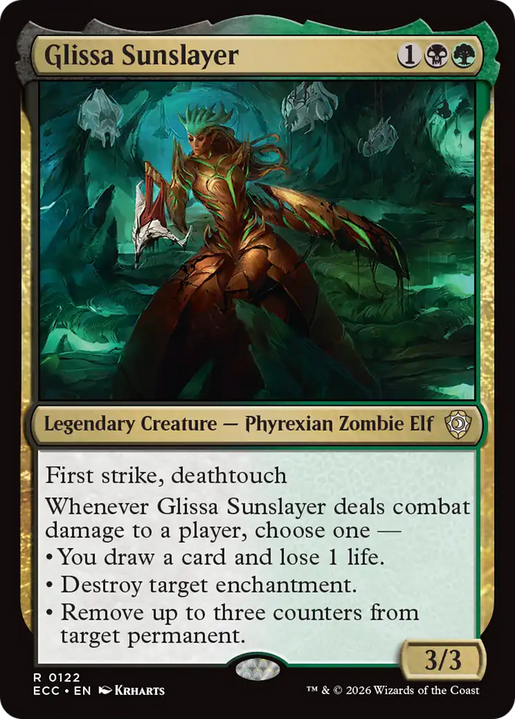 Glissa Sunslayer [Lorwyn Eclipsed Commander] | Anubis Games and Hobby