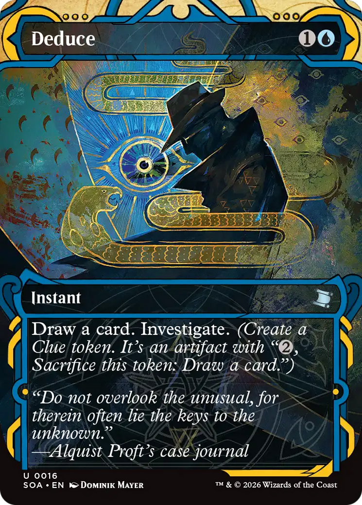 Deduce [Secrets of Strixhaven: Mystical Archive] | Anubis Games and Hobby