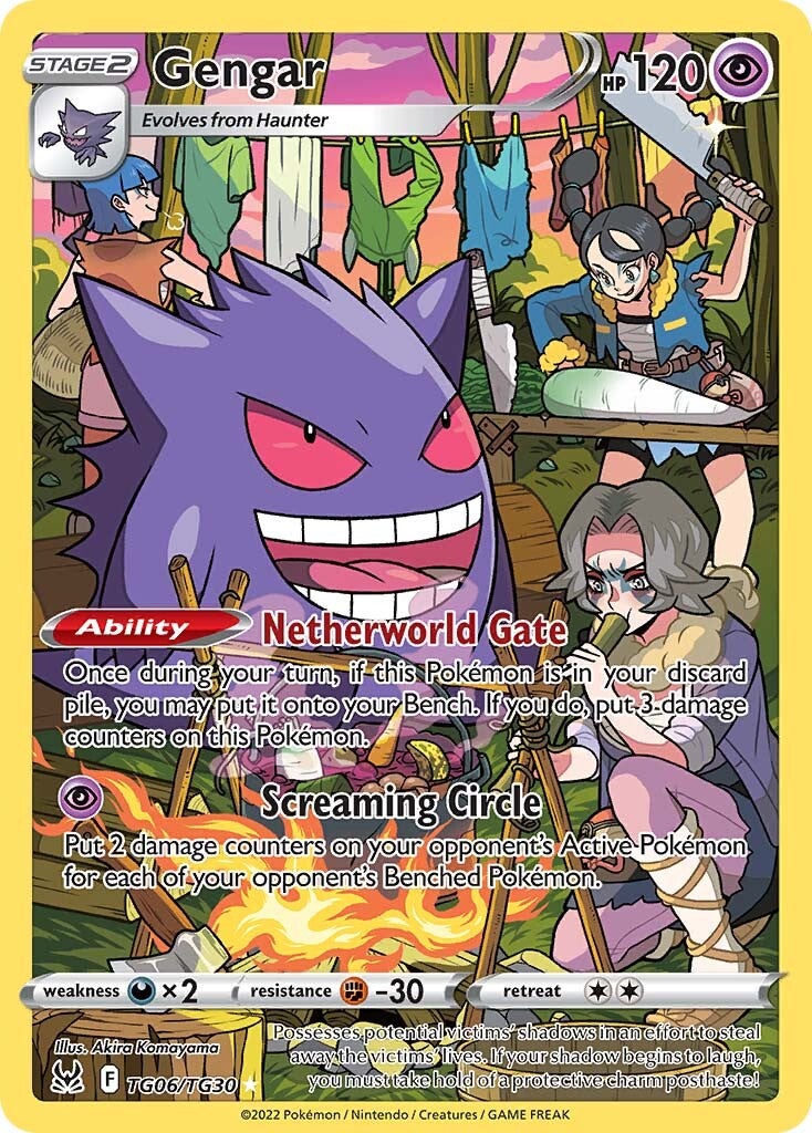 Gengar (TG06/TG30) [Sword & Shield: Lost Origin] | Anubis Games and Hobby