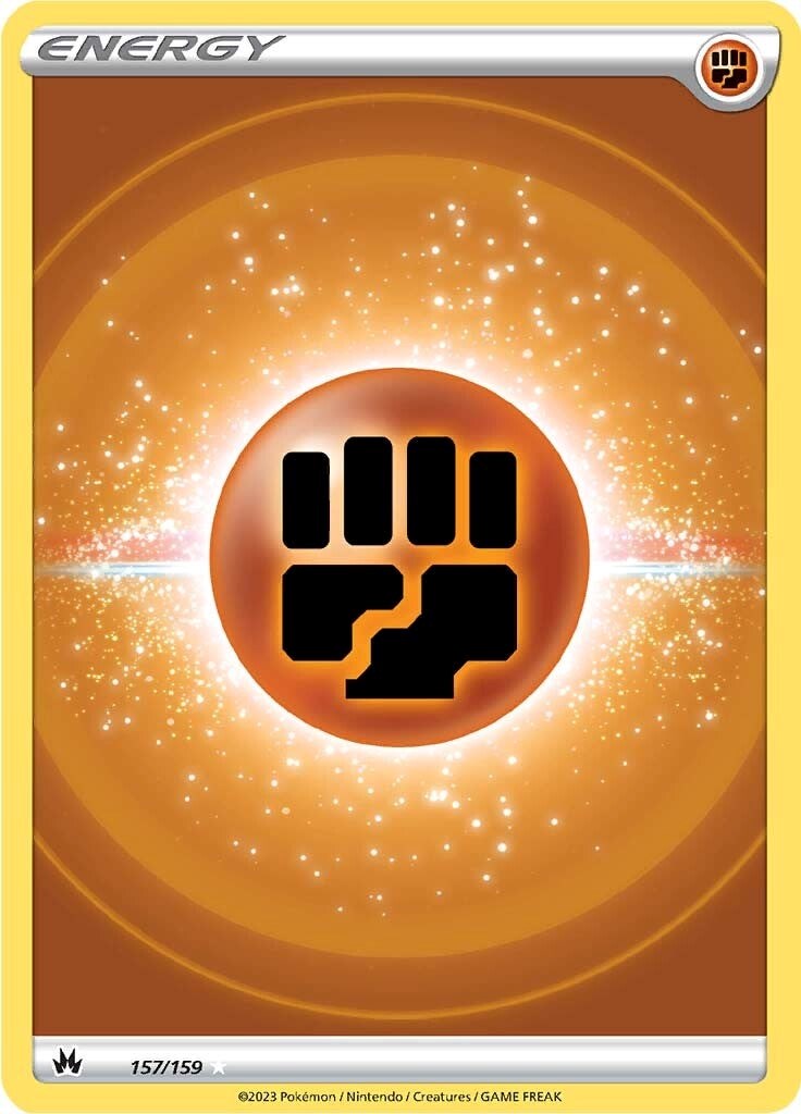 Fighting Energy (157/159) (Texture Full Art) [Sword & Shield: Crown Zenith] | Anubis Games and Hobby