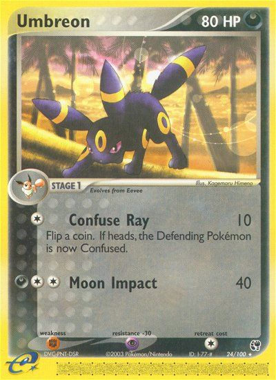 Umbreon (24/100) [EX: Sandstorm] | Anubis Games and Hobby