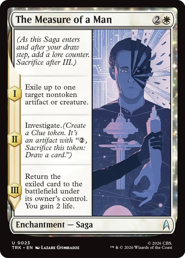The Measure of a Man [Star Trek] | Anubis Games and Hobby