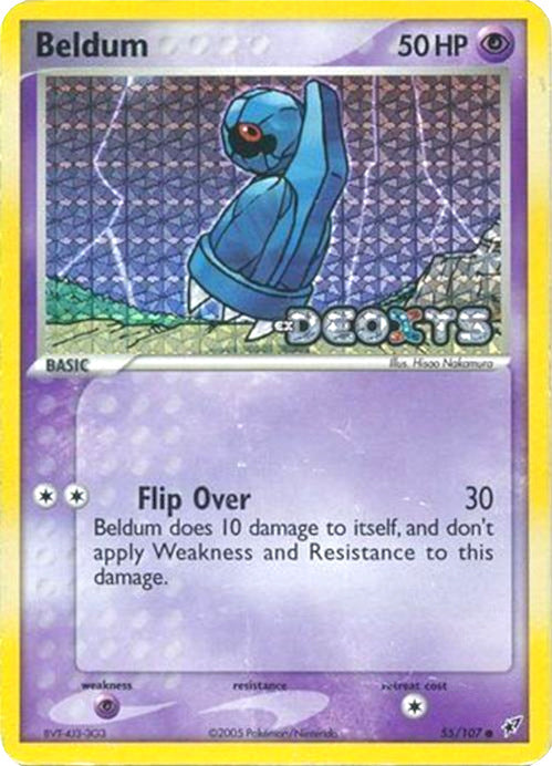 Beldum (55/107) (Stamped) [EX: Deoxys] | Anubis Games and Hobby