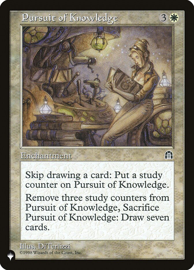 Pursuit of Knowledge [The List] | Anubis Games and Hobby