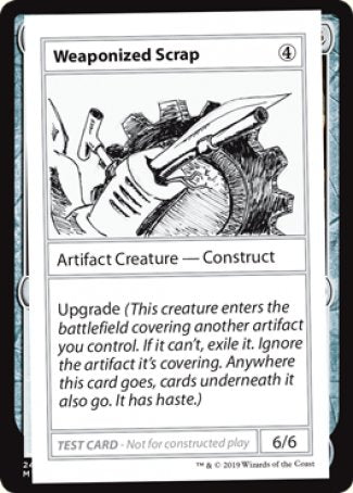 Weaponized Scrap (2021 Edition) [Mystery Booster Playtest Cards] | Anubis Games and Hobby