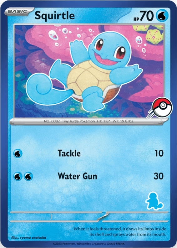 Squirtle (Blue Border) [My First Battle] | Anubis Games and Hobby