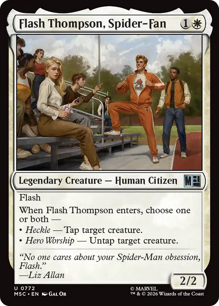 Flash Thompson, Spider-Fan [Marvel Super Heroes Commander] | Anubis Games and Hobby