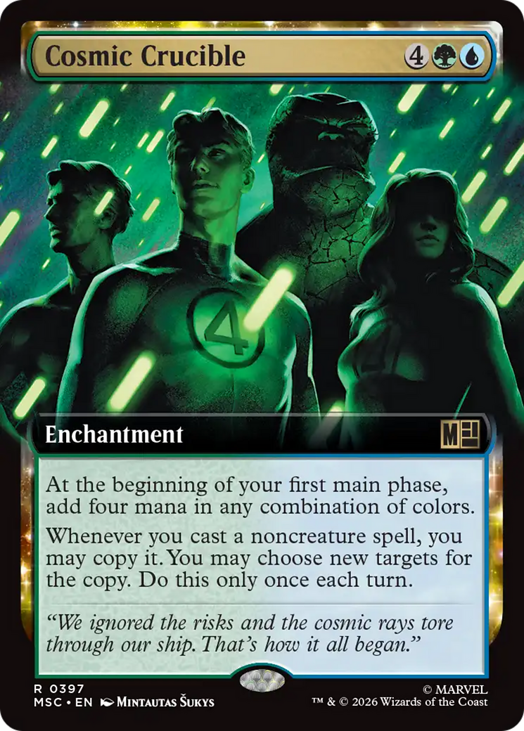 Cosmic Crucible (Extended Art) [Marvel Super Heroes Commander] | Anubis Games and Hobby