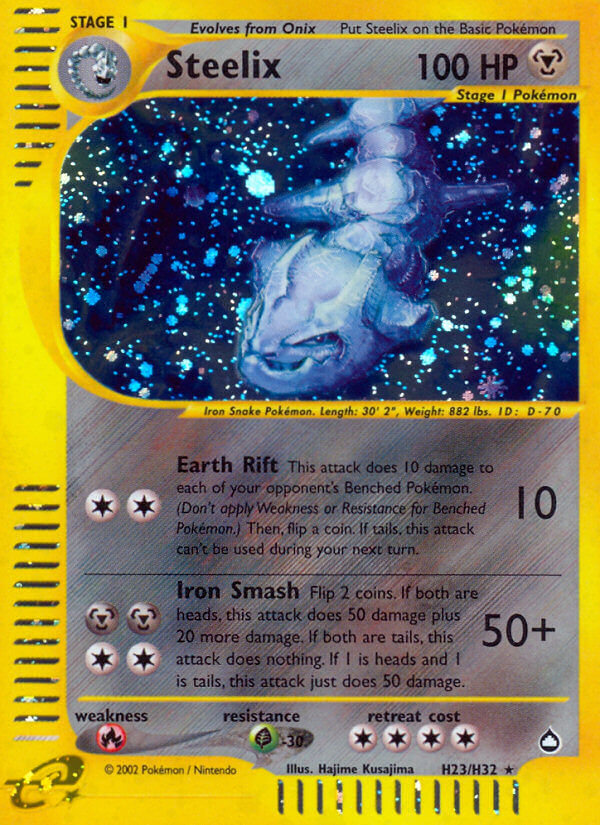 Steelix (H23/H32) [Aquapolis] | Anubis Games and Hobby