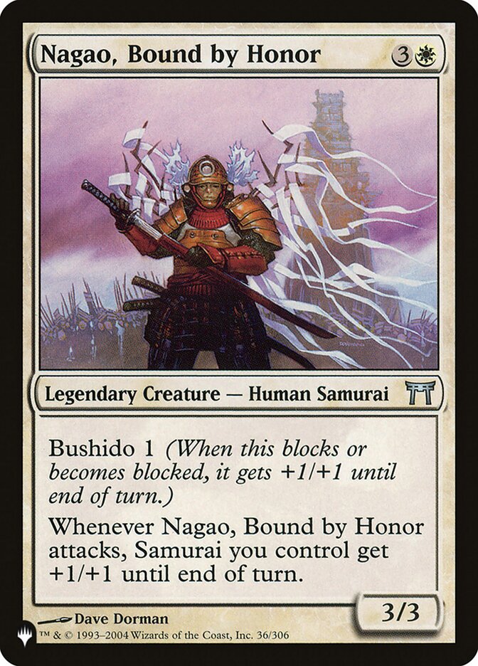 Nagao, Bound by Honor [The List] | Anubis Games and Hobby