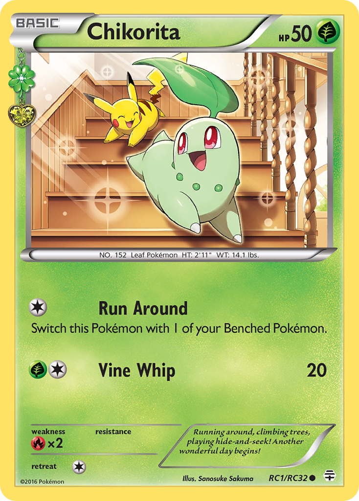 Chikorita (RC1/RC32) [XY: Generations] | Anubis Games and Hobby