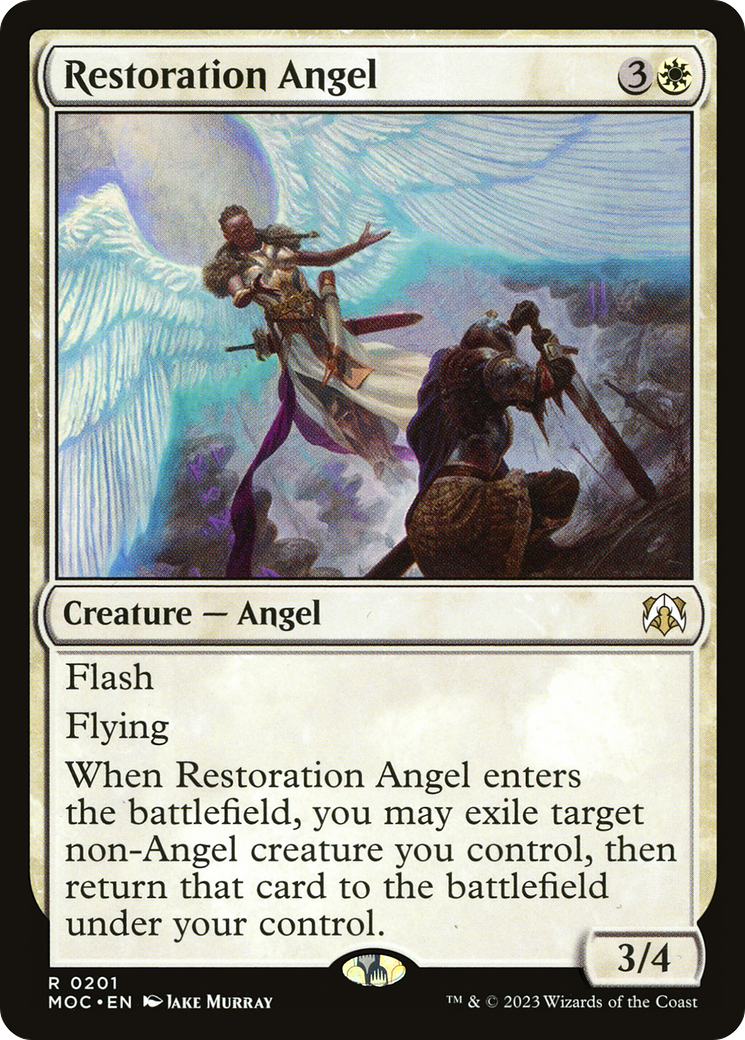 Restoration Angel [March of the Machine Commander] | Anubis Games and Hobby