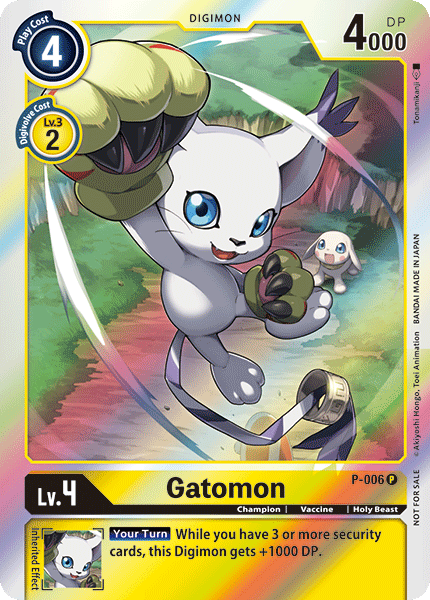 Gatomon [P-006] [Promotional Cards] | Anubis Games and Hobby