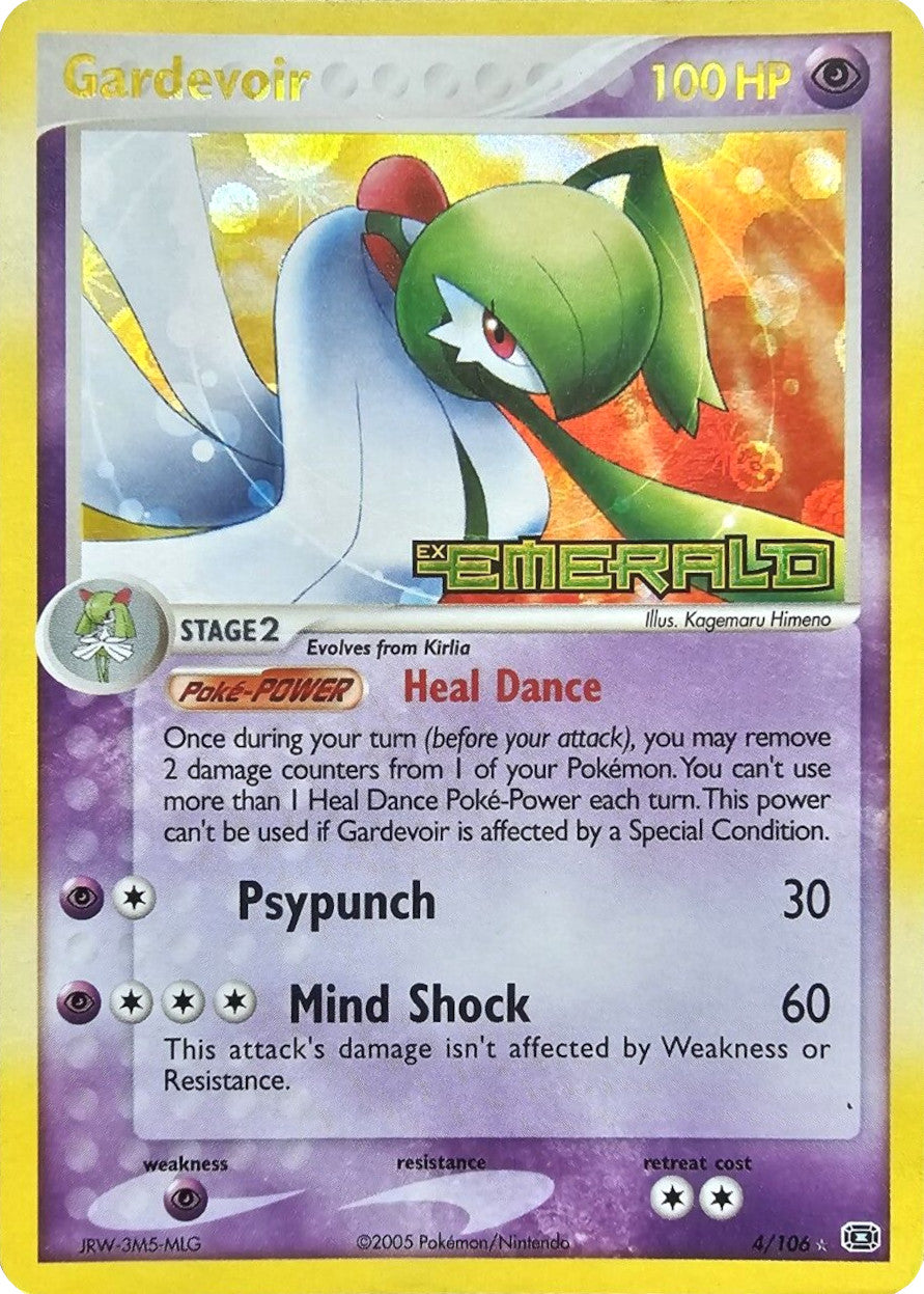 Gardevoir (4/106) (Stamped) [EX: Emerald] | Anubis Games and Hobby