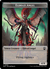 Eldrazi Angel // Copy Double-Sided Token [Modern Horizons 3 Commander Tokens] | Anubis Games and Hobby