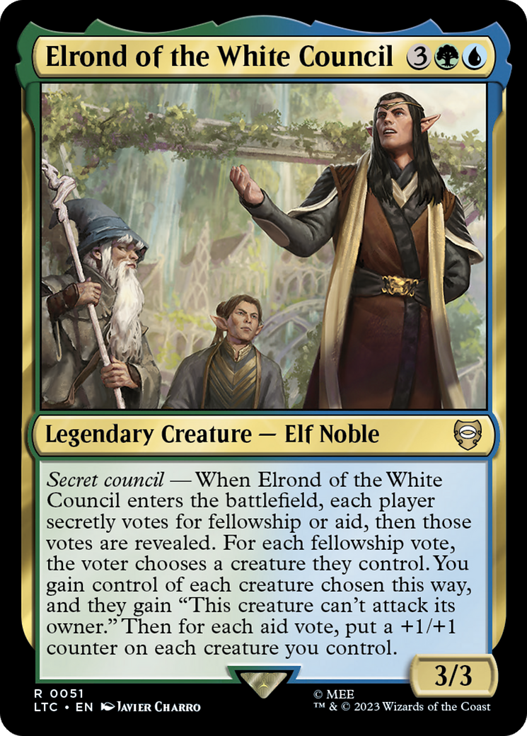 Elrond of the White Council [The Lord of the Rings: Tales of Middle-Earth Commander] | Anubis Games and Hobby