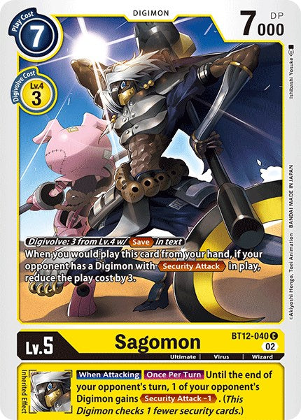 Sagomon [BT12-040] [Across Time] | Anubis Games and Hobby