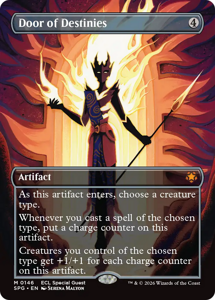 Door of Destinies (Borderless) [Lorwyn Eclipsed Special Guests] | Anubis Games and Hobby