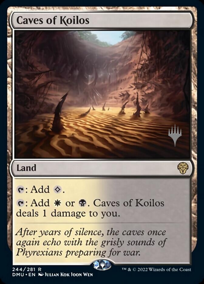 Caves of Koilos (Promo Pack) [Dominaria United Promos] | Anubis Games and Hobby