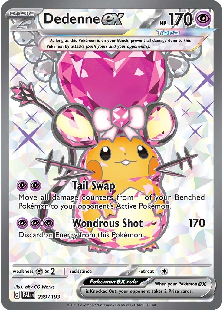 Dedenne ex (239/193) [Scarlet & Violet: Paldea Evolved] | Anubis Games and Hobby