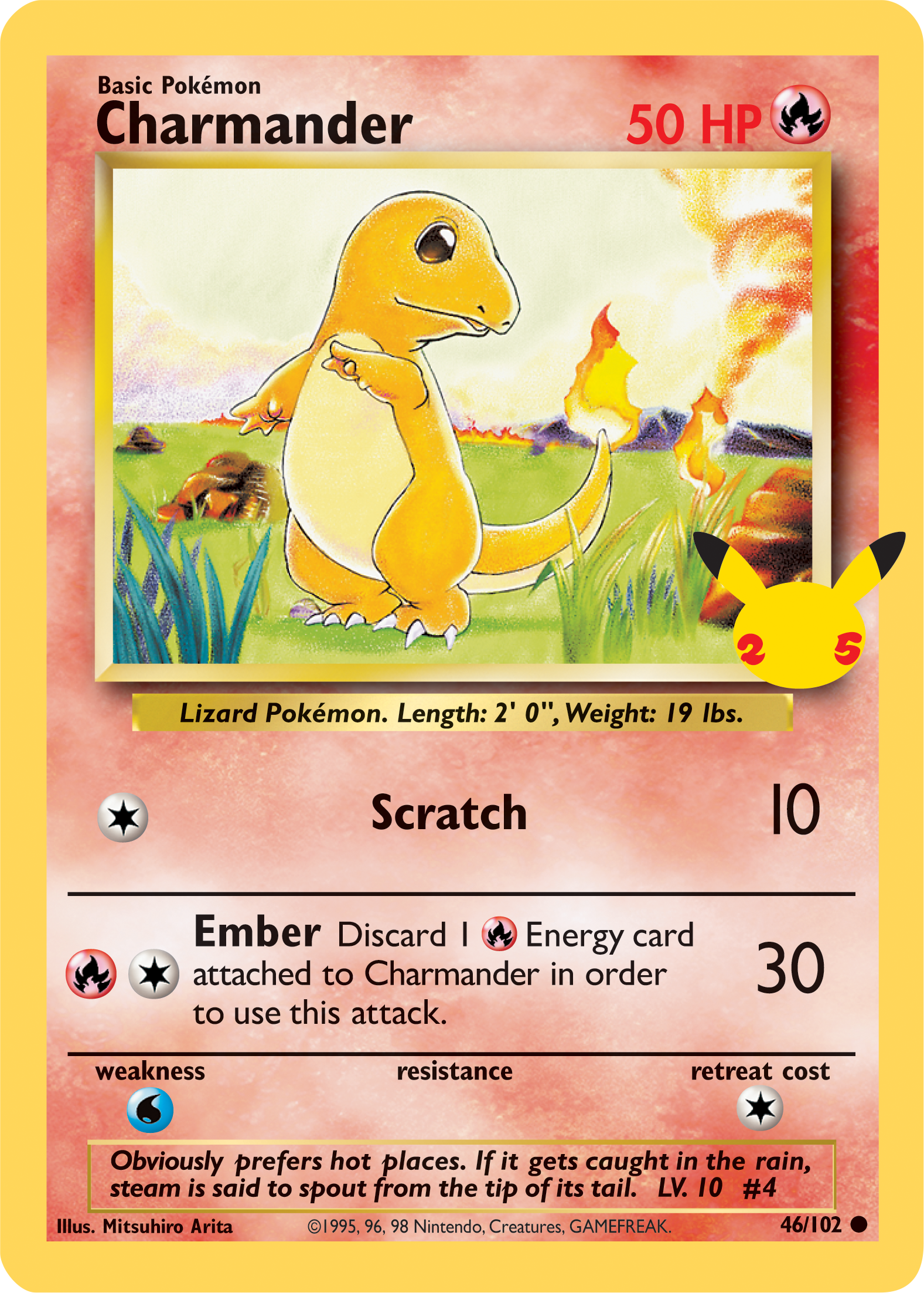 Charmander (46/102) (Jumbo Card) [First Partner Pack] | Anubis Games and Hobby