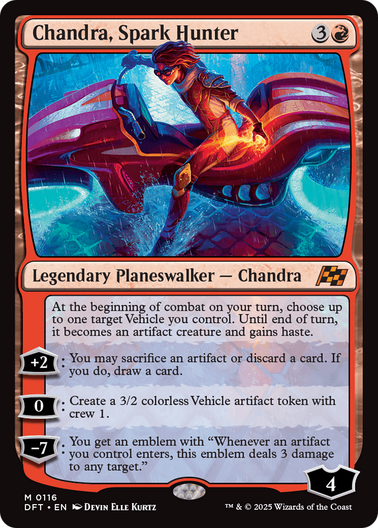 Chandra, Spark Hunter [Aetherdrift] | Anubis Games and Hobby