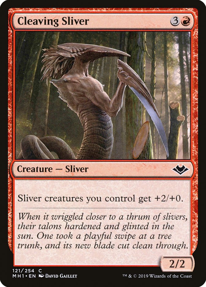 Cleaving Sliver [Modern Horizons] | Anubis Games and Hobby