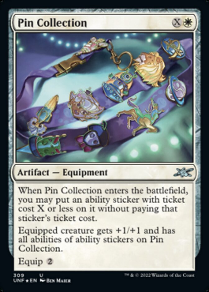 Pin Collection (Galaxy Foil) [Unfinity] | Anubis Games and Hobby