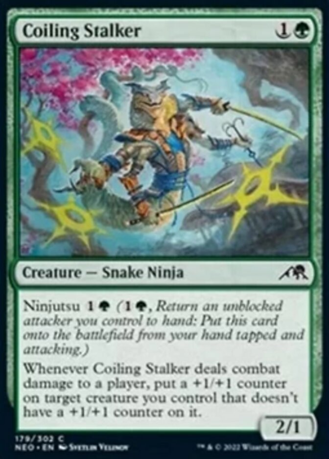 Coiling Stalker [Kamigawa: Neon Dynasty] | Anubis Games and Hobby