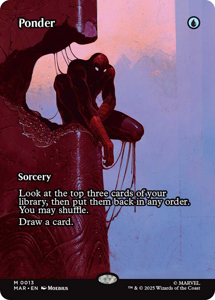 Ponder (Borderless) [Marvel Universe: Eternal-Legal] | Anubis Games and Hobby